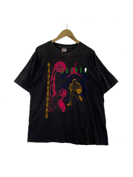 NIKE 半袖Tシャツ・カットソー 90s USA製 マイケルジョーダン S/S 黒