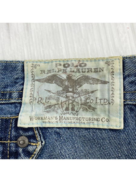 POLO RALPH LAUREN デニム・ジーンズ シンチバッグ ダブルニー