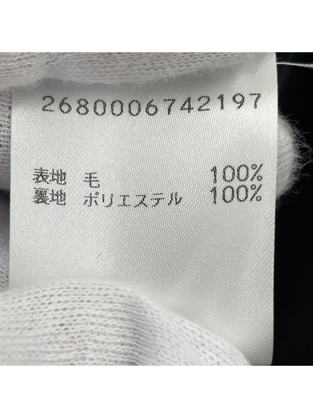 lownn Utility Vest ウールトロピカル ユーティリティベスト 48 ブラック
