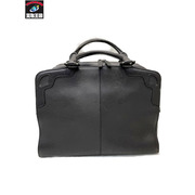 Cartier サドルステッチライン 2way ビジネス バッグ ダークブラウン
