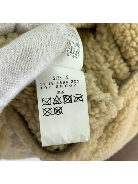 SSZ ジャケット 19AW BEAMS JAPAN限定 ムートンコーチジャケット ブラウン