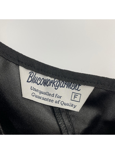 BLUCO WORK GARMENT ユーティリティベスト 黒 (XL)