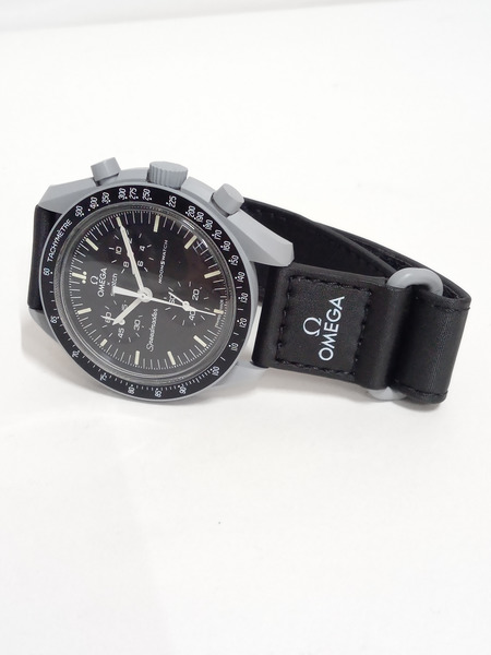 OMEGA×SWATCH/ミッショントゥムーン/S033M100※電池交換済み メンズQZ