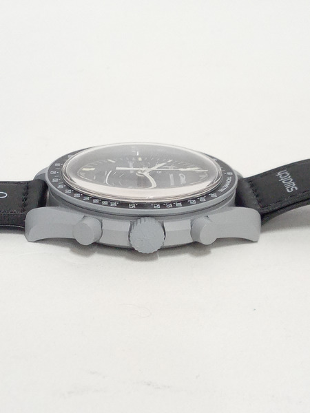 OMEGA×SWATCH/ミッショントゥムーン/S033M100※電池交換済み メンズQZ