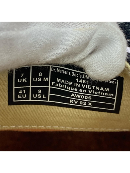 Dr.Martens シューズ 1461 3ホールシューズ (UK7) ブラックキャンバス
