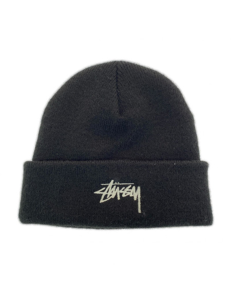 STUSSY ニットキャップ USA製 アクリル ニットキャップ