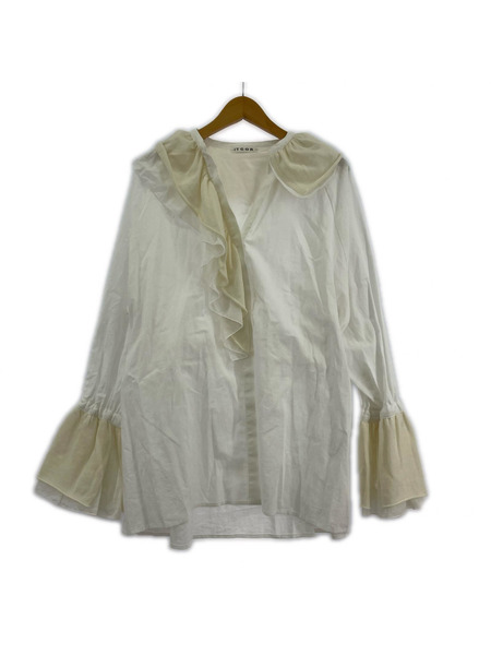 長袖シャツ TGOR フリルシャツ