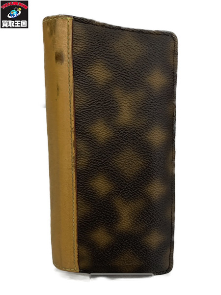 ルイ ヴィトン LOUIS VUITTON 二つ折り長財布 ディス イズ ノット