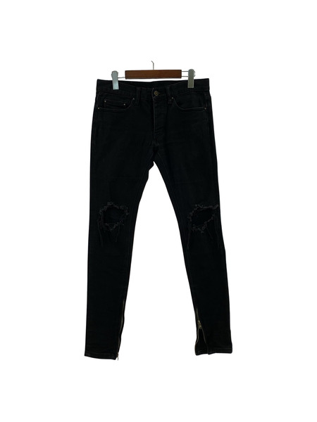 mnml デニムスキニー /ブラック｜商品番号：2100232835338