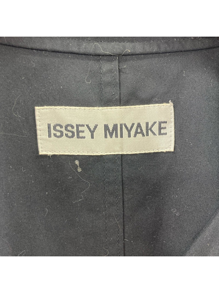 ISSEY MIYAKE ジャケット 大衣 コート 黒 JG64120 (S)