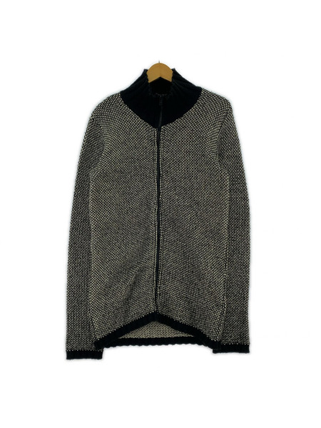 GIANFRANCO FERRE ニット・セーター full zip knit/BLK/XL