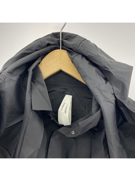 GOLDWIN 24SS Wind Shirt ウィンドシャツ ナイロンシャツ 3 GZ54102 ブラック[値下]