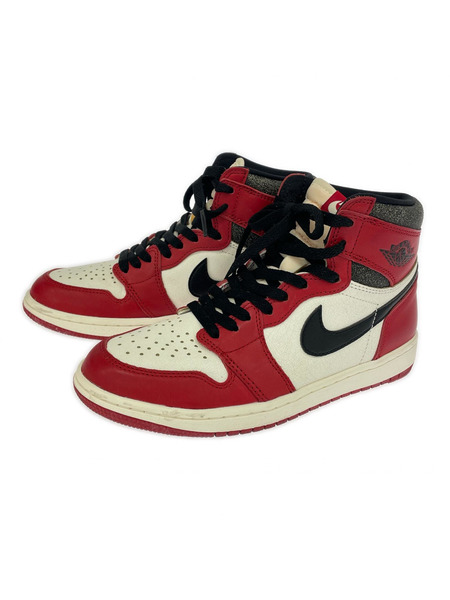 NIKE スニーカー AIR JORDAN 1 HIGH OG LOST&FOUND 25.5