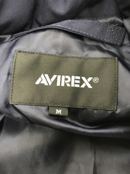 AVIREX USMCユーティリティパディングジャケット M 紺 6122173[値下]