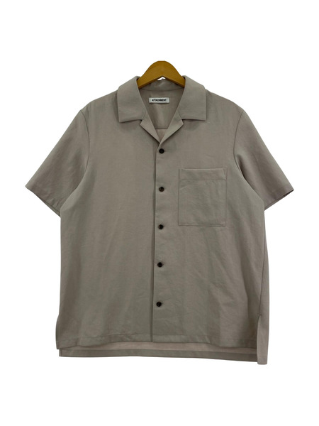 ATTACHMENT 半袖シャツ オープンカラーシャツ size2