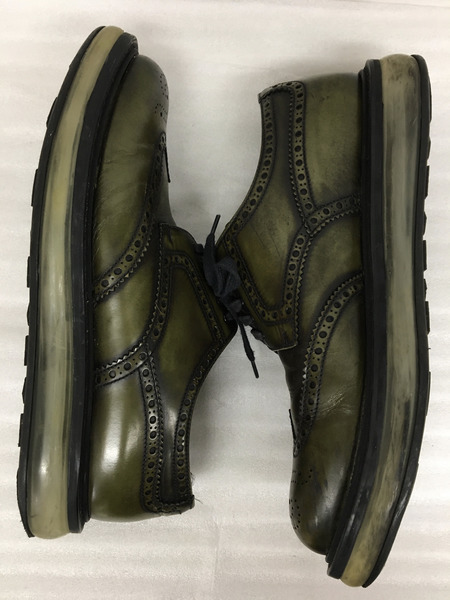 PRADA　エアソールウィングチップレザーシューズ (8)