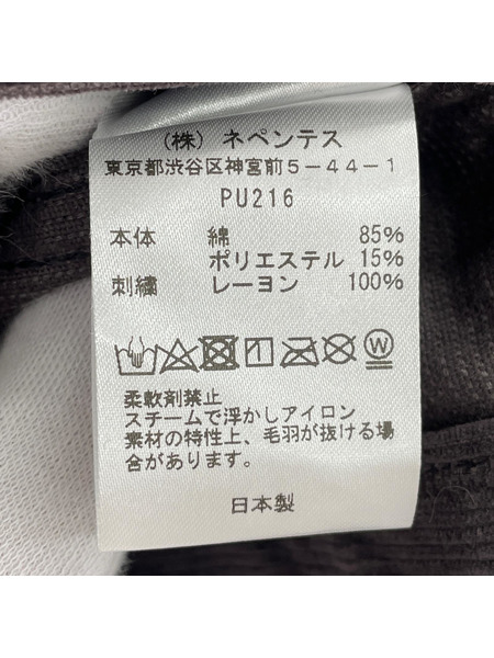 Needles ジャケット コーデュロイ パピヨン刺繍 ジャケット