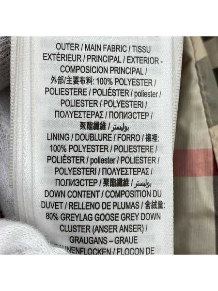 BURBERRY キッズ衣料 ダウンジャケット ダークレッド 128CM[値下]