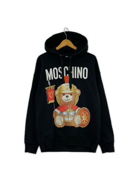 MOSCHINO スウェット・トレーナー テディベア/黒