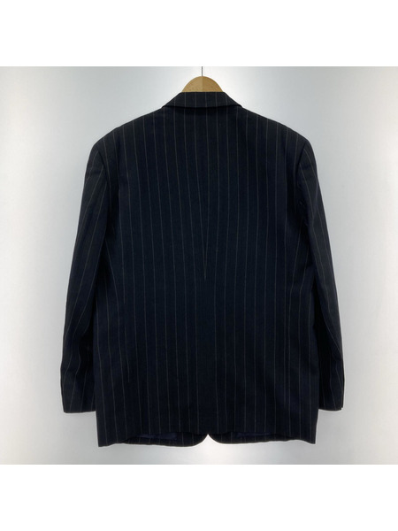 80s COMME des GARCONS HOMME PLUS 88AW ストライプテーラードジャケット M[値下]