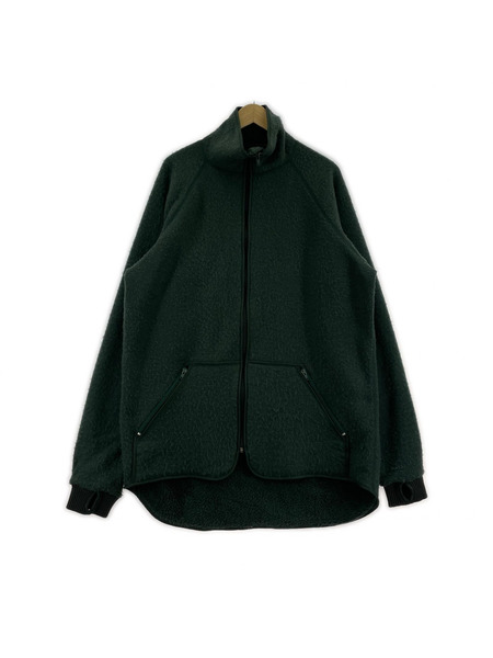 HELLY HANSEN ブルゾン・ジャンパー ミリタリー フリースジャケット 緑