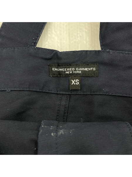 Engineered Garments コットンダブルクロスオーバーオール ネイビー XS