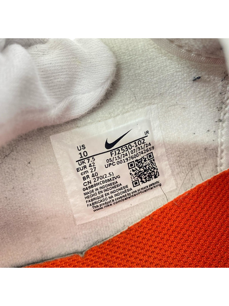 NIKE スニーカー W CORTEZ VNTG 白 (27.0cm)