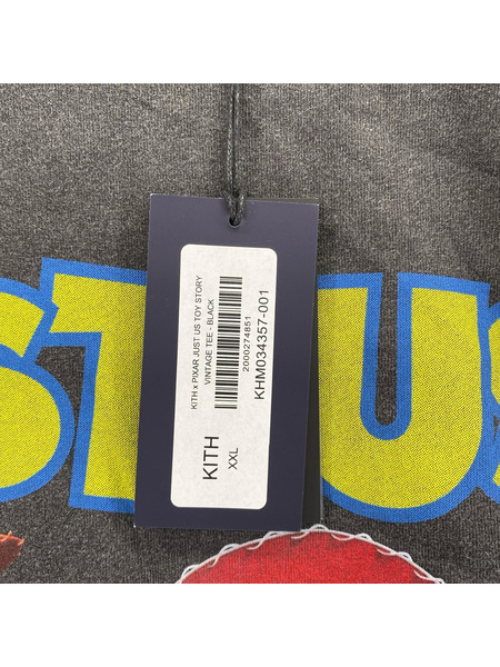 KITH×TOY STORY 25AW JUST US TOY STORY VINTAGE TEE XXL
