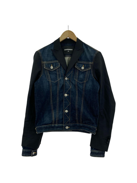 DSQUARED2 デニムジャケット ドッキングテーラードデニム
