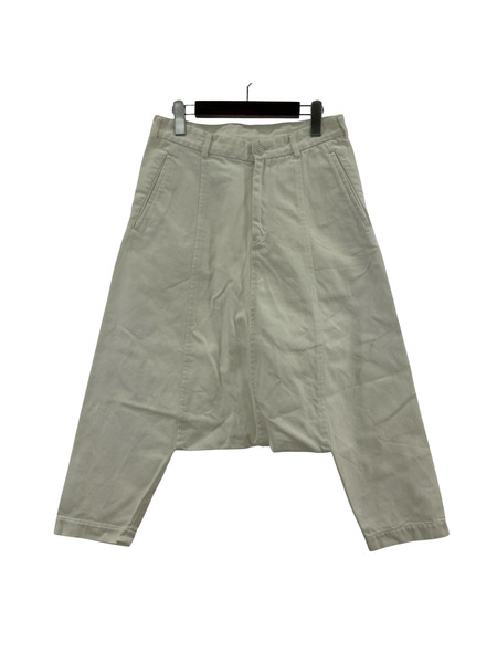 COMME des GARCONS デニム・ジーンズ コムコム ホワイトサルエルパンツ