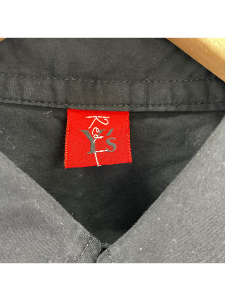 Y's 長袖シャツ カジュアルシャツ BLK