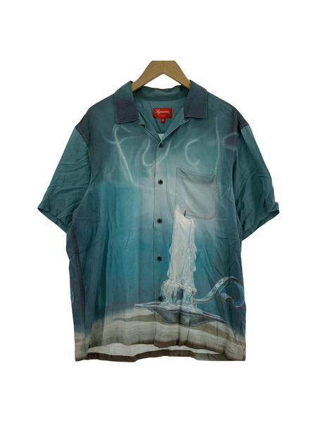 Supreme 21ss Fuck Rayon S/S Shirt (M)[値下]