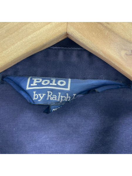 POLO RALPH LAUREN ジャケット 90s スイングトップ  襟裏チェック S NVY