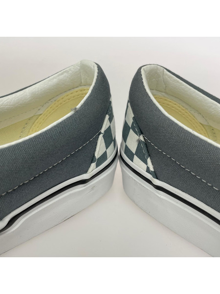 VANS スニーカー SLIP-ON スリッポン チェッカーボード グレー 27.5cm