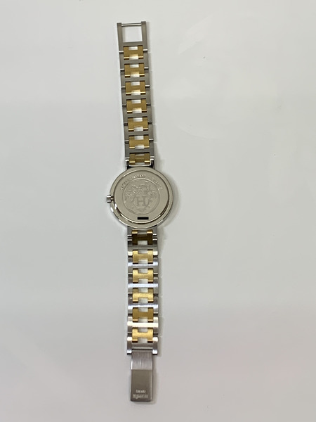 エルメス クリッパー SS×GP OH・仕上げ・電池交換済み 本体のみ ダメージあり HERMES 腕時計 クオーツ クォーツ ボーイズ