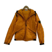 STONE ISLAND ダウンジャケット 08AW ワッペン (S) オレンジ