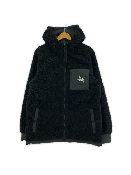 STUSSY ジャケット リバーシブルボアジャケット(M)