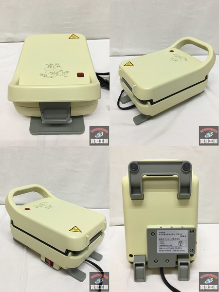 レコルト ムーミン プレスサンドメーカー　プラッド　RPS-2[値下]