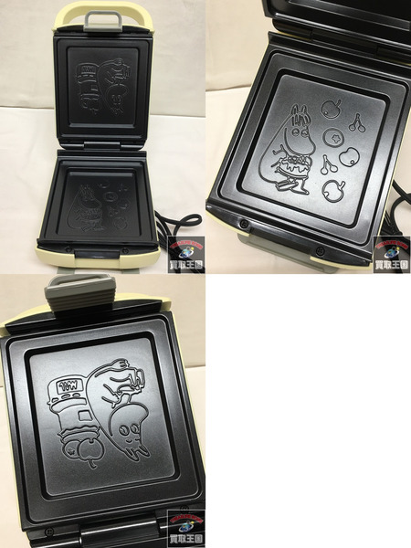 レコルト ムーミン プレスサンドメーカー　プラッド　RPS-2[値下]