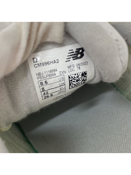 NEW BALANCE スニーカー CM996HA2 WHT (26.5)[値下]
