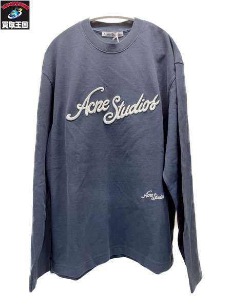 Acne Studios 25SS エンボスロゴL/Sカットソー 