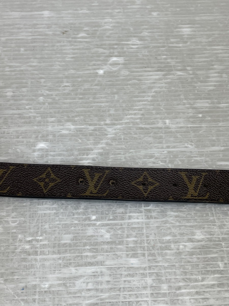LV ロゴ サンチュール モノグラム ベルト ブラウン