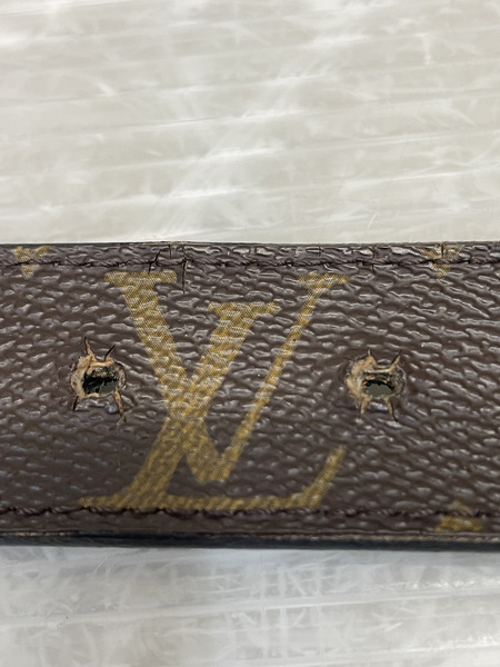 LV ロゴ サンチュール モノグラム ベルト ブラウン