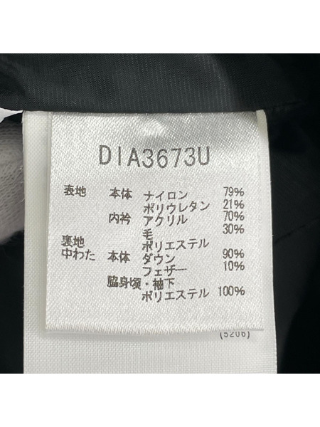 DESCENTE ダウンジャケット 水沢ダウン/ALLTERRAIN/DIA3673U/サイズO/黒