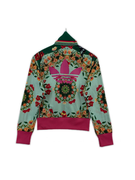 adidas ジャケット トラックジャケット 花柄