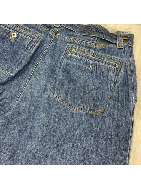 YOKE パンツ カットオフ インディゴ 2