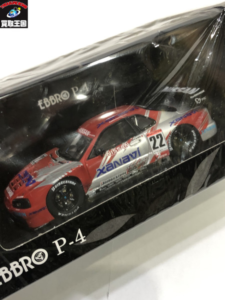 EBBRO P-4 XANAVI NISMO GT-R JGTC 2002 1/43[値下]
