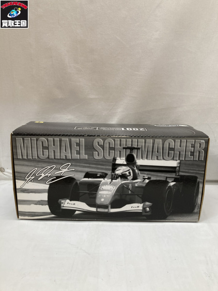 1/18スケールカー ホットウィール 1/18 フェラーリ 2001 WORLD CHAMPIONS