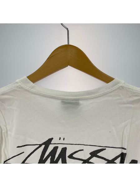 STUSSY ALL THAT JAZZ シャドーマン Tシャツ 白 (M)
