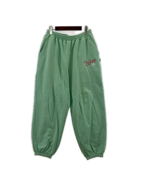 Keboz パンツ スウェットパンツ（L）ライトグリーン